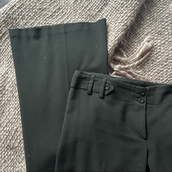 Black Bell-Bottom Dress Pants - Picture 5 of 7